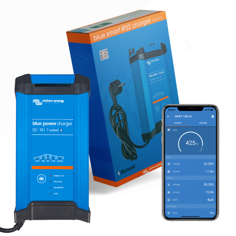Blue Smart IP22 Charger 12/15 (1) - Imagen 2